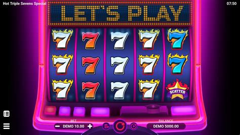 Hot Triple Sevens Slot Review & Free Play